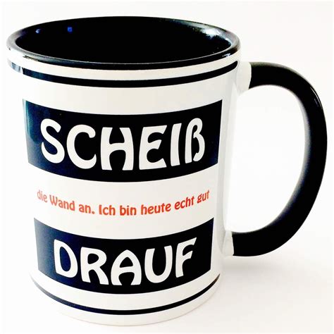 spruch tasse